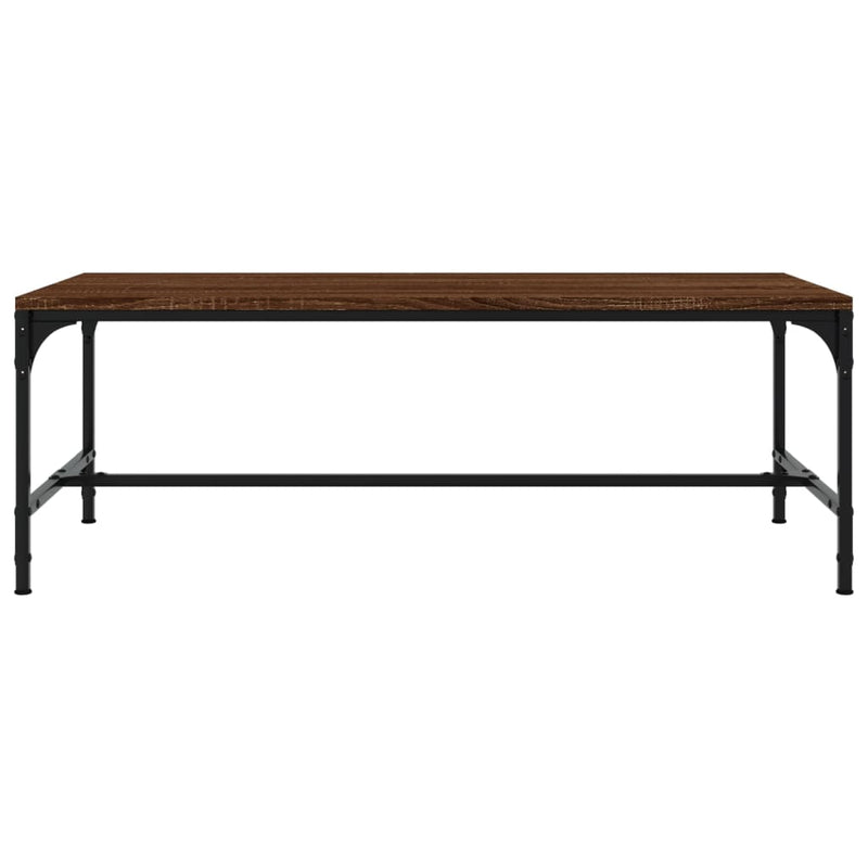 Couchtisch Braun Eichen-Optik 100x50x35 cm Holzwerkstoff