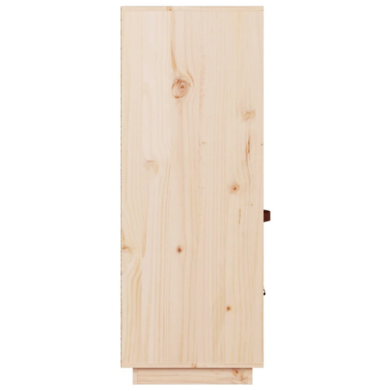 Highboard 67x40x108,5 cm Massivholz Kiefer