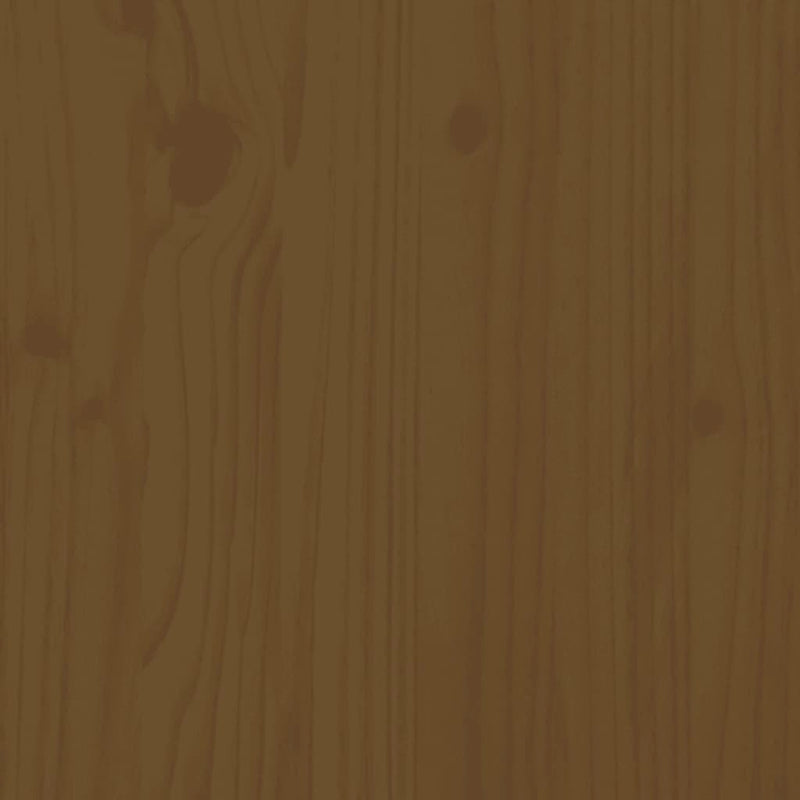 Couchtisch Honigbraun 87x48x35 cm Massivholz Kiefer