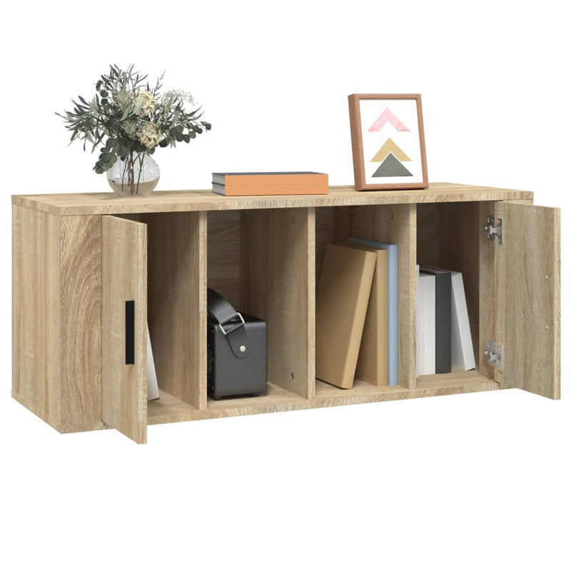 TV-Schrank Sonoma-Eiche 100x35x40 cm Holzwerkstoff