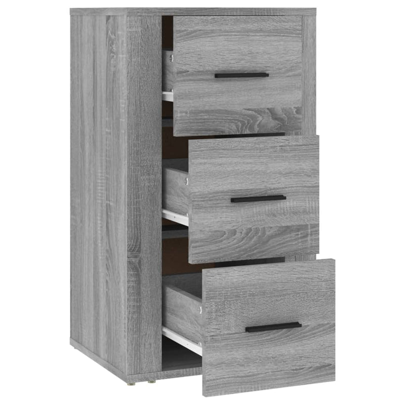 Sideboard Grau Sonoma 40x33x70 cm Holzwerkstoff