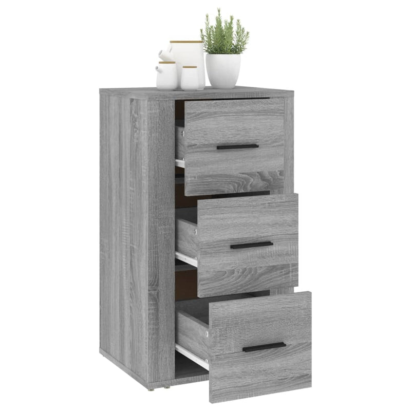 Sideboard Grau Sonoma 40x33x70 cm Holzwerkstoff