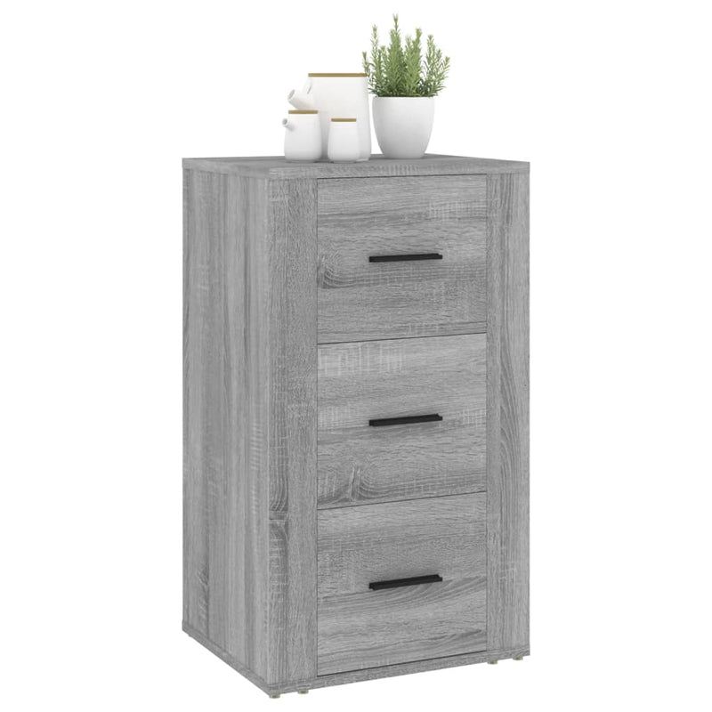 Sideboard Grau Sonoma 40x33x70 cm Holzwerkstoff