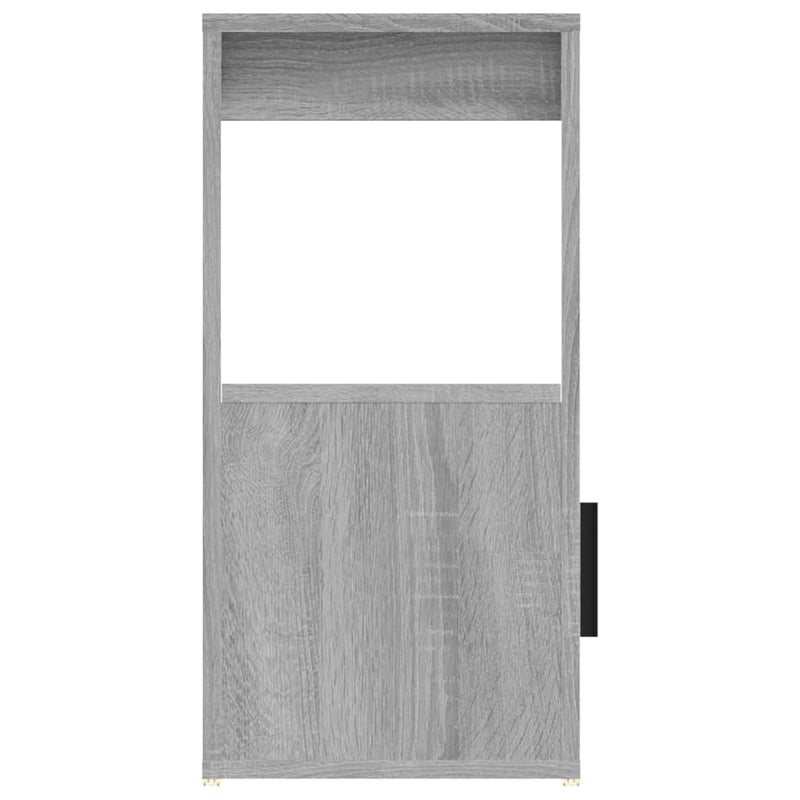 Sideboard Grau Sonoma 80x30x60 cm Holzwerkstoff