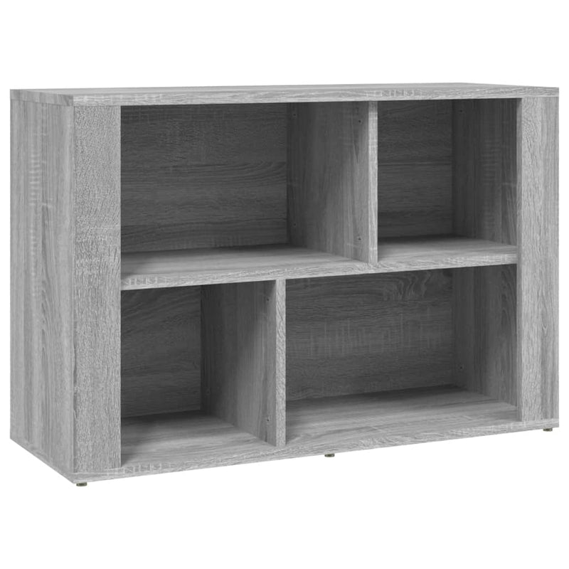 Sideboard Grau Sonoma 80x30x54 cm Holzwerkstoff