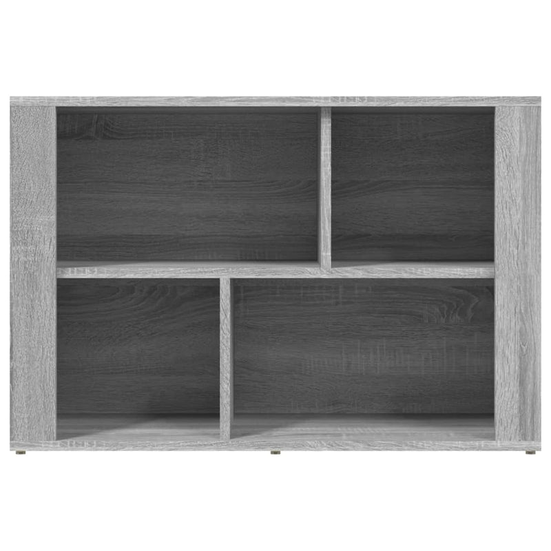 Sideboard Grau Sonoma 80x30x54 cm Holzwerkstoff