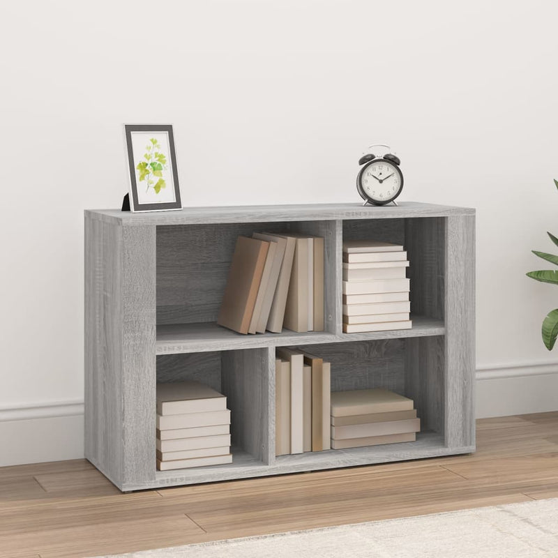 Sideboard Grau Sonoma 80x30x54 cm Holzwerkstoff