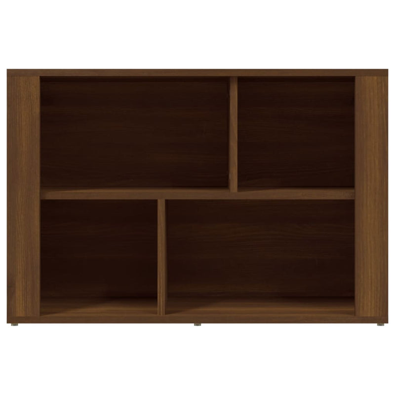 Sideboard Braun Eichen-Optik 80x30x54 cm Holzwerkstoff