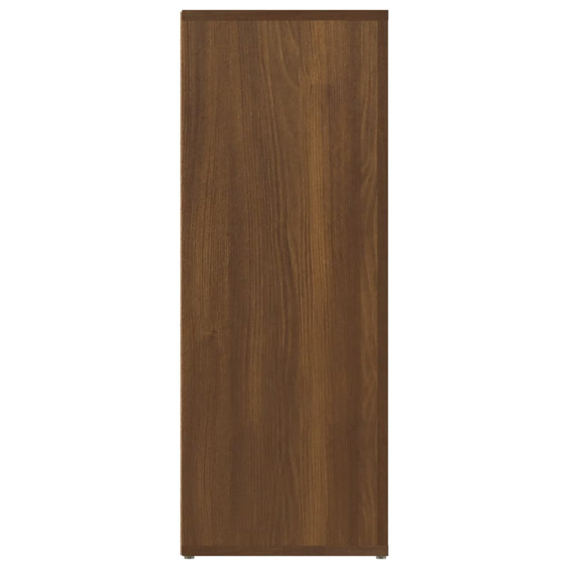 Sideboard Braun Eichen-Optik 80x30x80 cm Holzwerkstoff