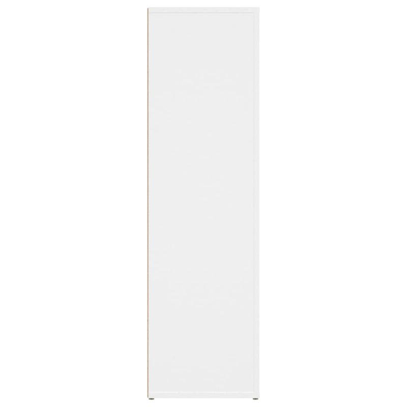 Sideboard Weiß 80x30x106 cm Holzwerkstoff