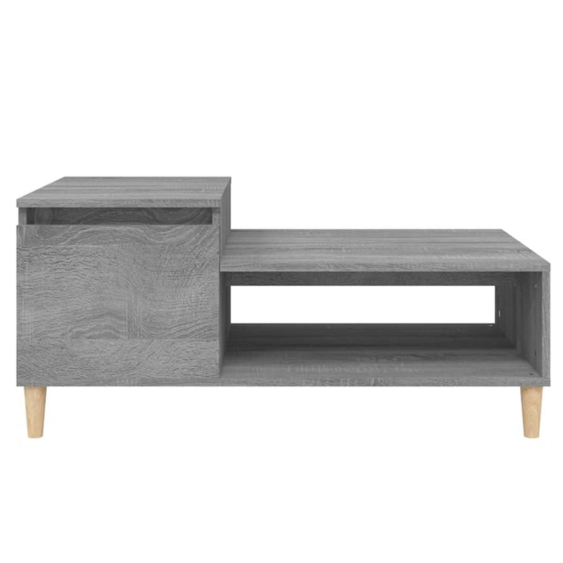 Couchtisch Grau Sonoma 100x50x45 cm Holzwerkstoff