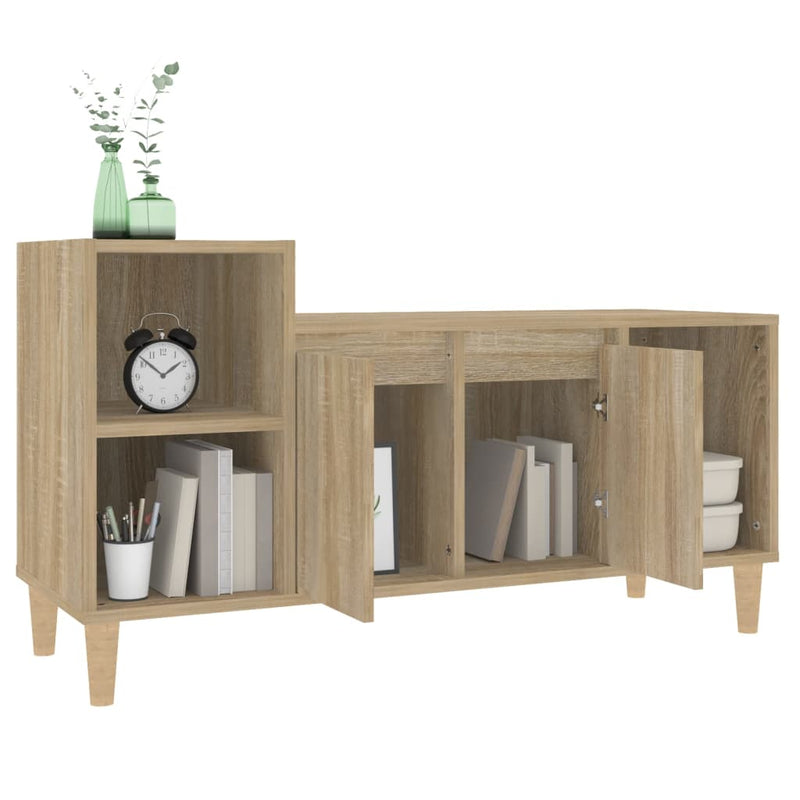 TV-Schrank Sonoma-Eiche 100x35x55 cm Holzwerkstoff