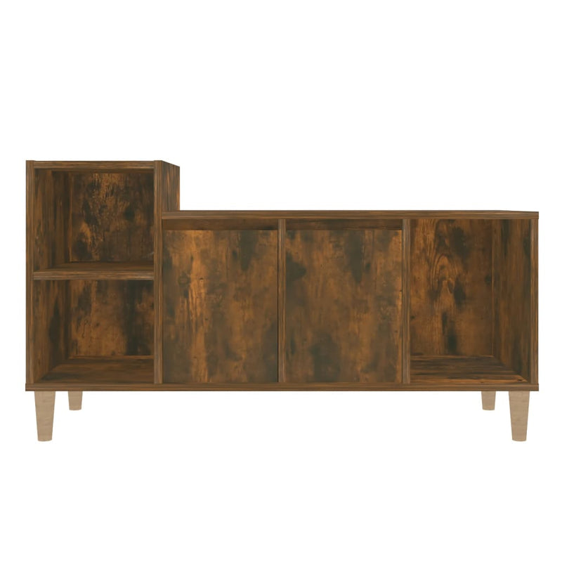 TV-Schrank Räuchereiche 100x35x55 cm Holzwerkstoff