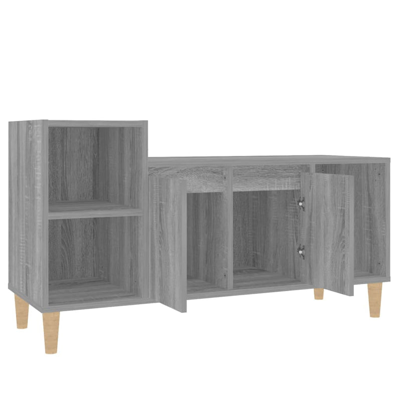 TV-Schrank Grau Sonoma 100x35x55 cm Holzwerkstoff