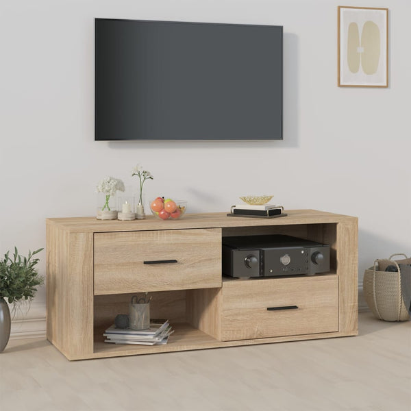 TV-Schrank Sonoma-Eiche 100x35x40 cm Holzwerkstoff