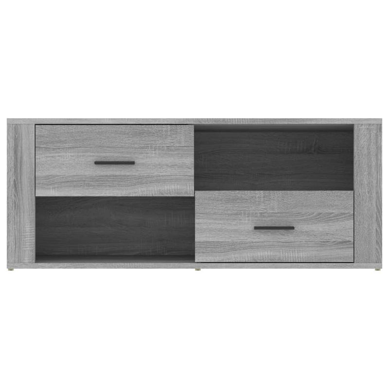 TV-Schrank Grau Sonoma 100x35x40 cm Holzwerkstoff