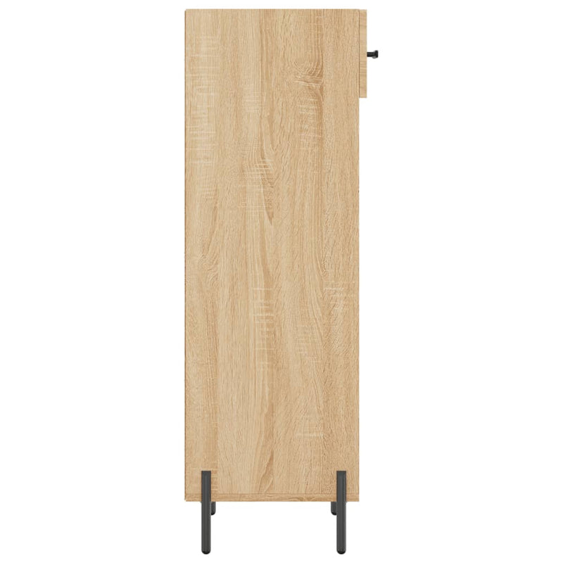 Schuhschrank Sonoma-Eiche 30x35x105 cm Holzwerkstoff