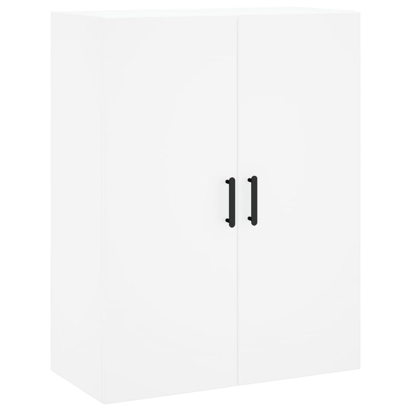 Highboard Weiß 69,5x34x180 cm Holzwerkstoff