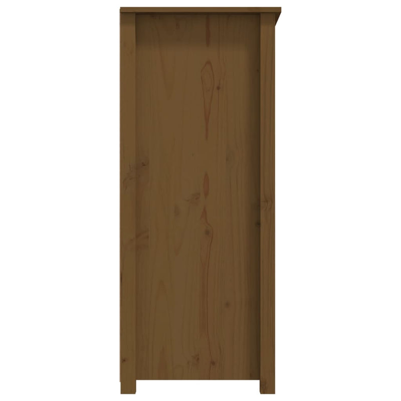 Sideboard Honigbraun 83x41,5x100 cm Massivholz Kiefer