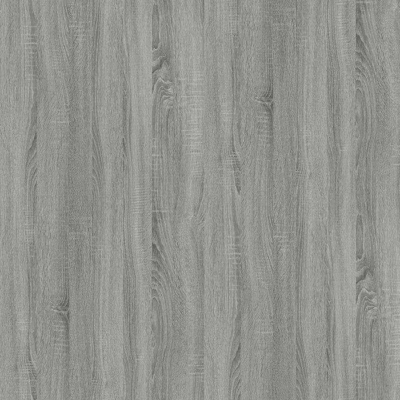 Couchtisch Grau Sonoma 80x50x45 cm Holzwerkstoff und Eisen