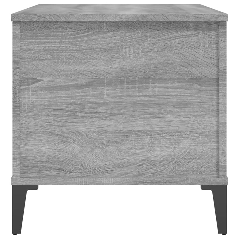 Couchtisch Grau Sonoma 90x44,5x45 cm Holzwerkstoff