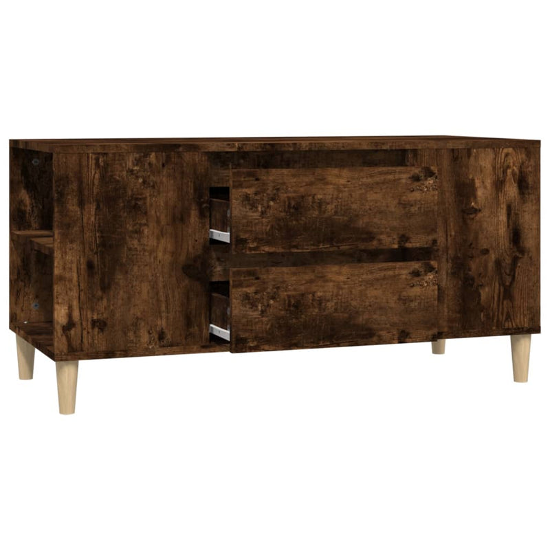 TV-Schrank Räuchereiche 102x44,5x50 cm Holzwerkstoff