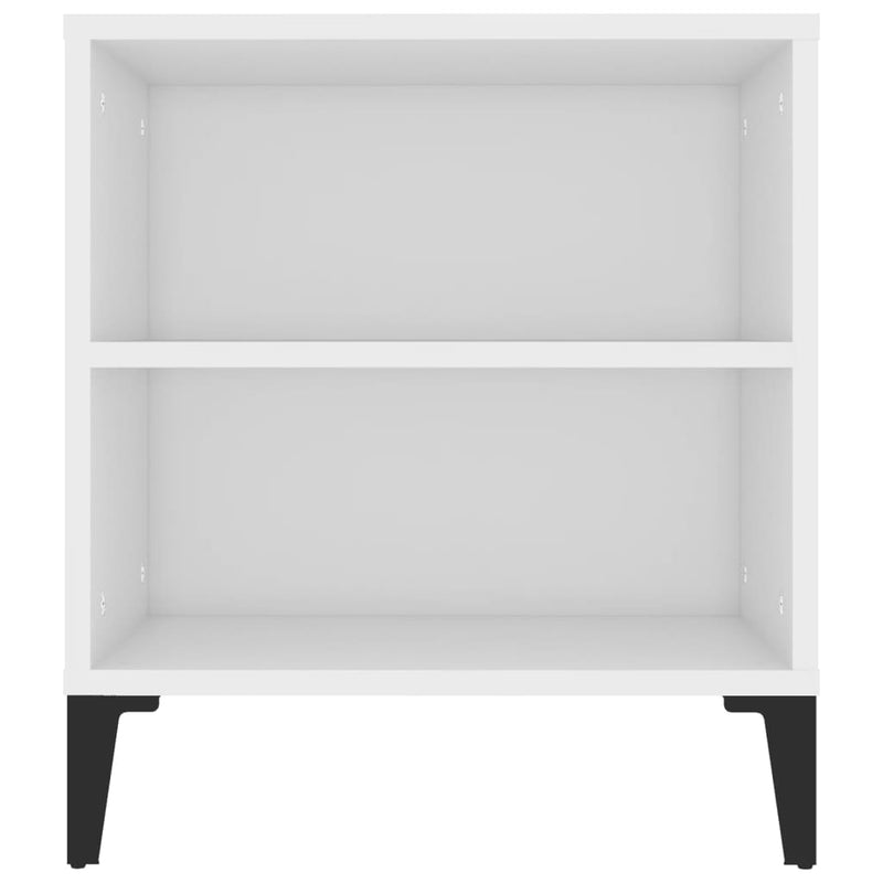 TV-Schrank Weiß 102x44,5x50 cm Holzwerkstoff