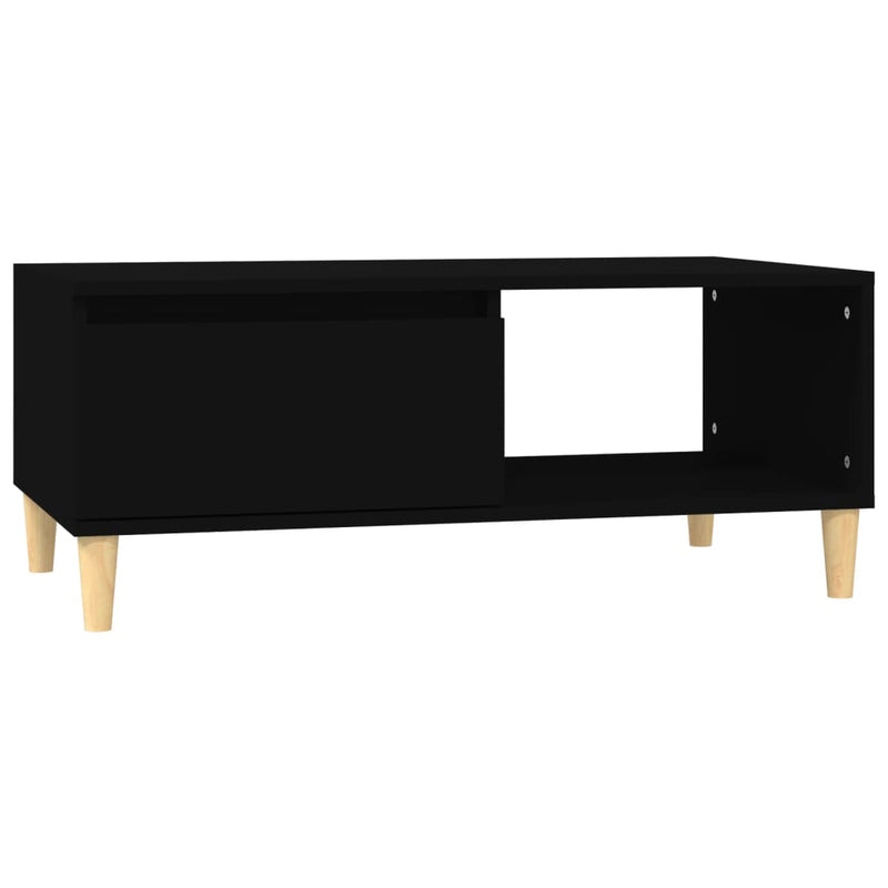 Couchtisch Schwarz 90x50x36,5 cm Holzwerkstoff