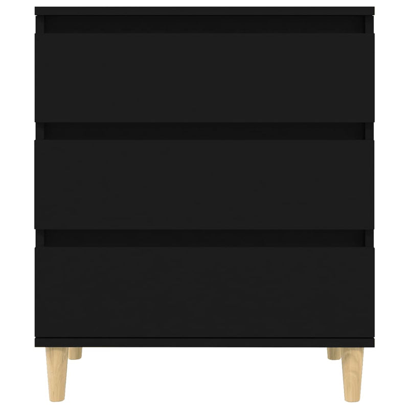 Sideboard Schwarz 60x35x70 cm Holzwerkstoff