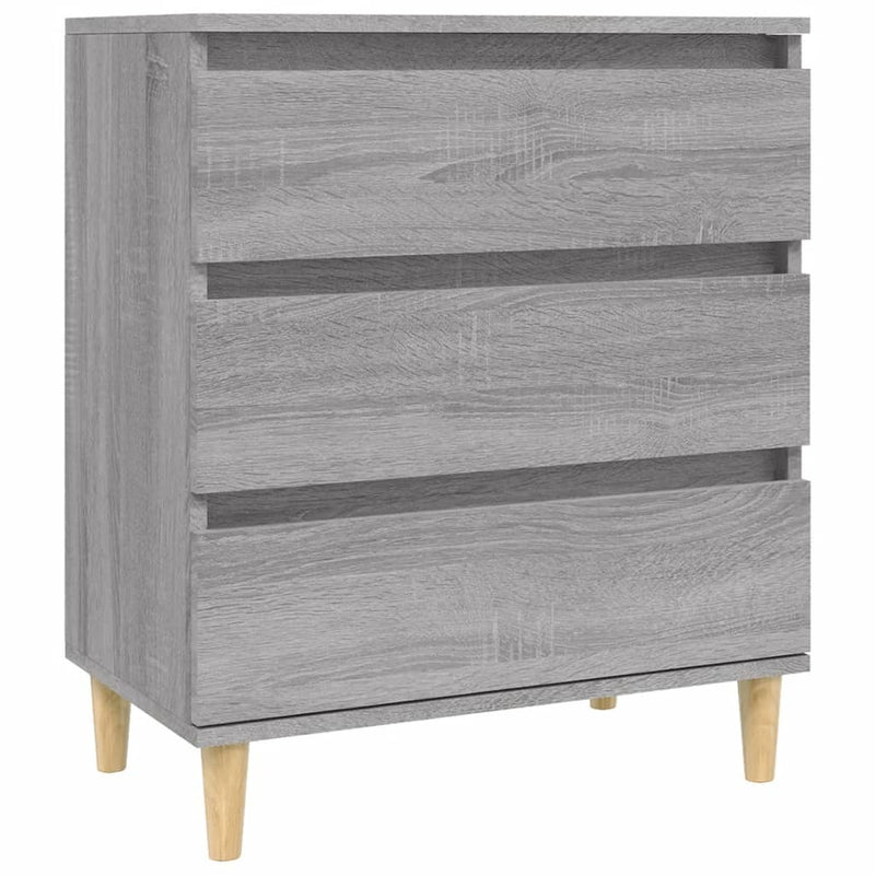 Sideboard Grau Sonoma 60x35x70 cm Holzwerkstoff