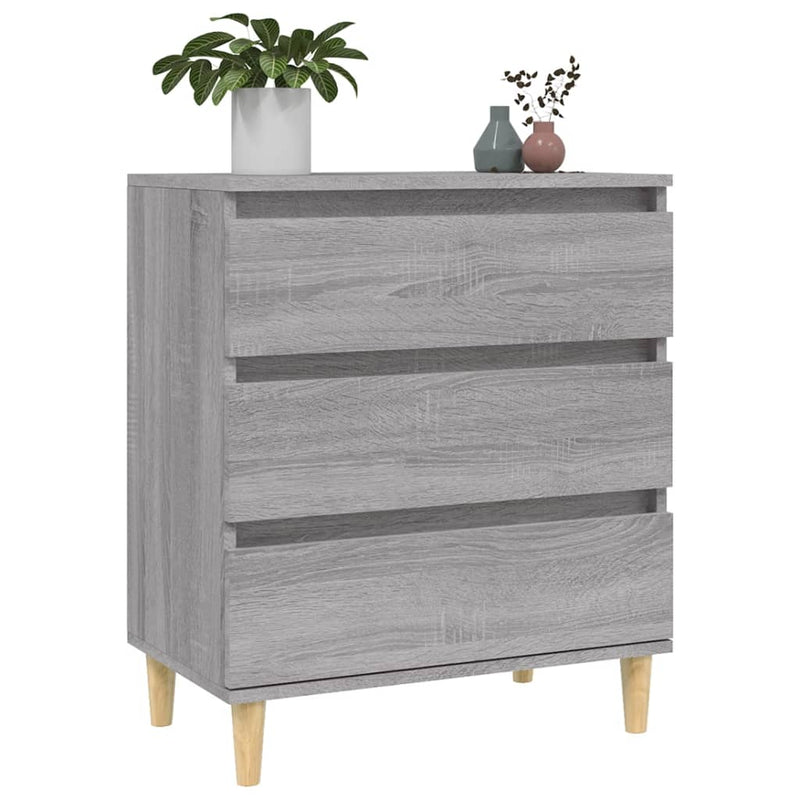 Sideboard Grau Sonoma 60x35x70 cm Holzwerkstoff