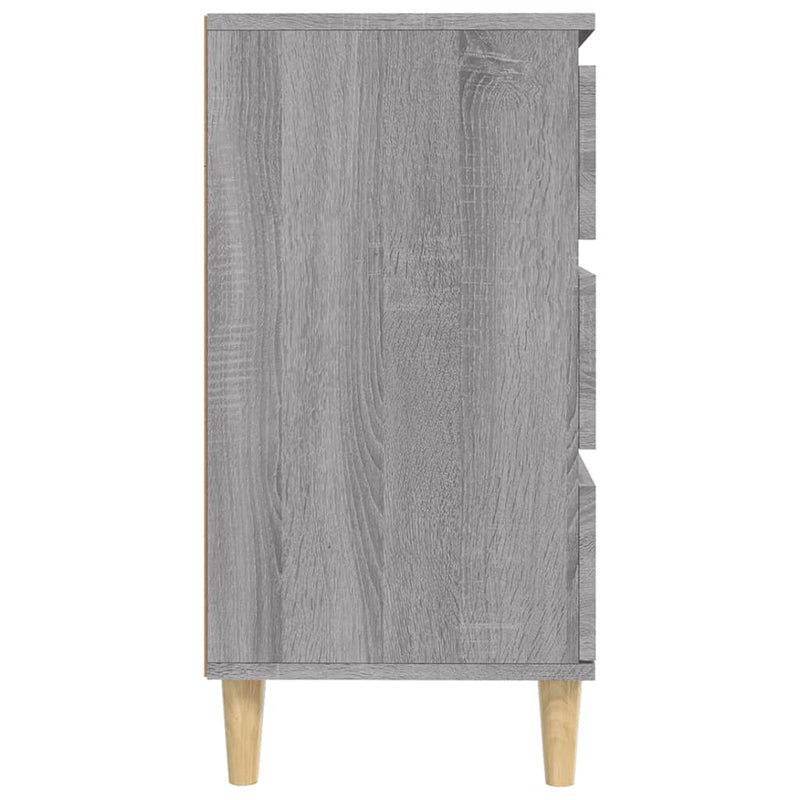 Sideboard Grau Sonoma 60x35x70 cm Holzwerkstoff