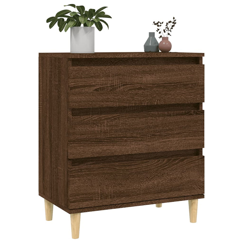 Sideboard Braun Eichen-Optik 60x35x70 cm Holzwerkstoff