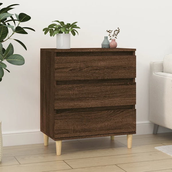 Sideboard Braun Eichen-Optik 60x35x70 cm Holzwerkstoff