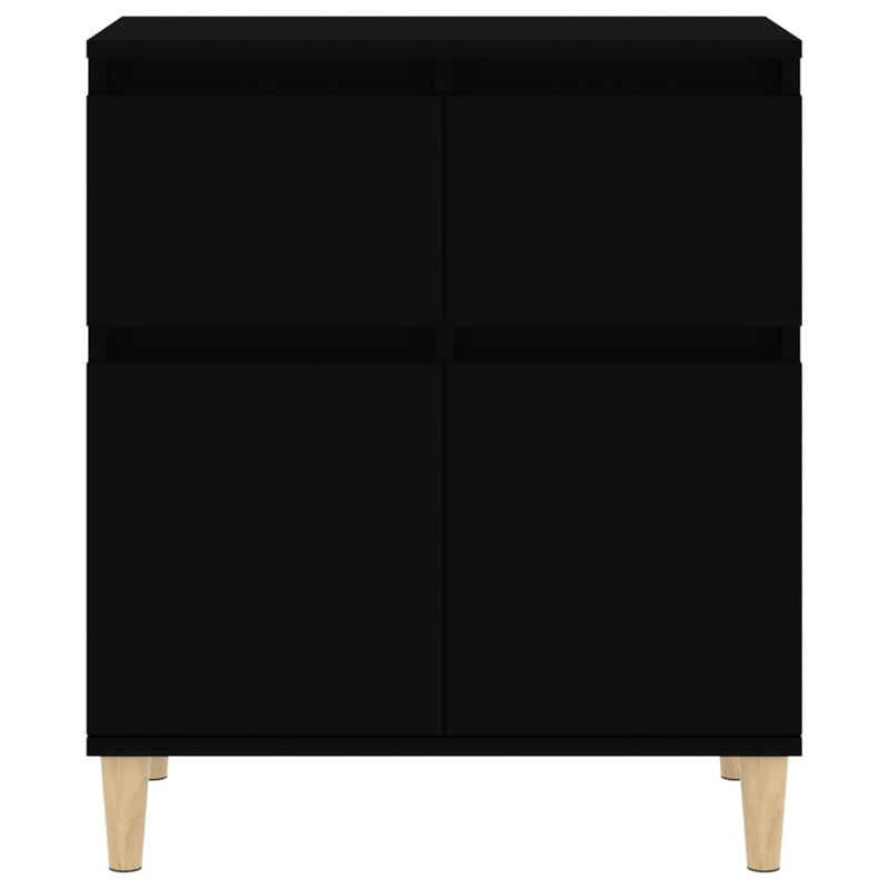 Sideboard Schwarz 60x35x70 cm Holzwerkstoff