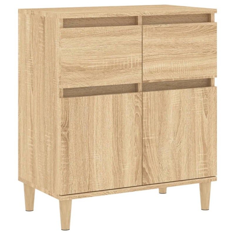 Sideboard Sonoma-Eiche 60x35x70 cm Holzwerkstoff