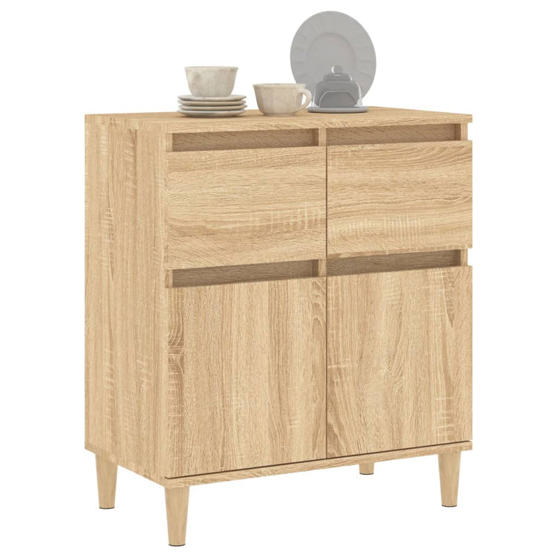 Sideboard Sonoma-Eiche 60x35x70 cm Holzwerkstoff