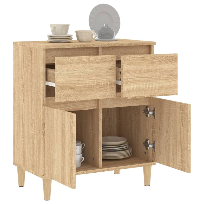 Sideboard Sonoma-Eiche 60x35x70 cm Holzwerkstoff