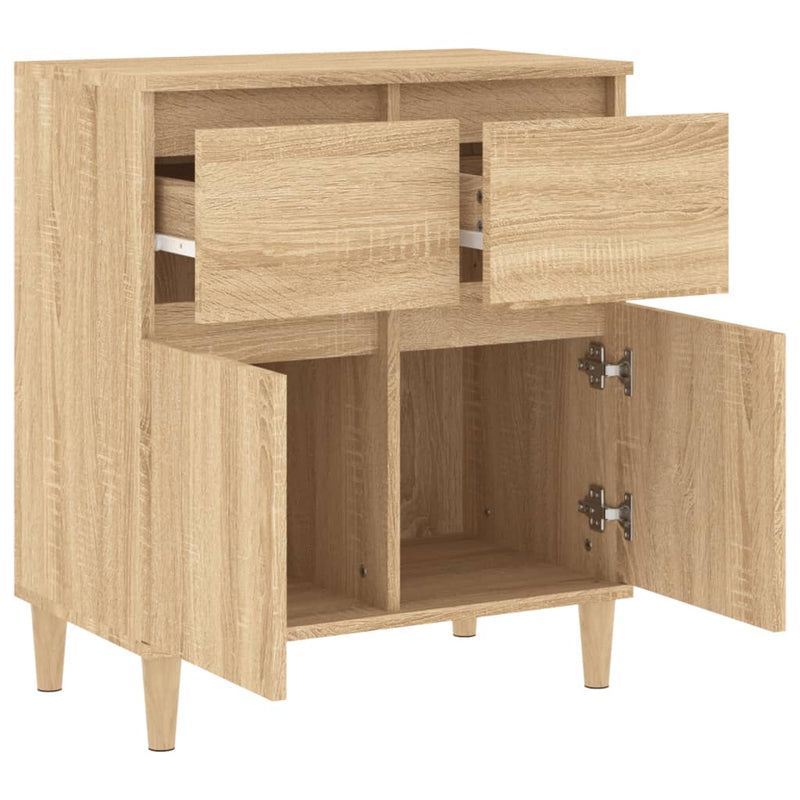 Sideboard Sonoma-Eiche 60x35x70 cm Holzwerkstoff