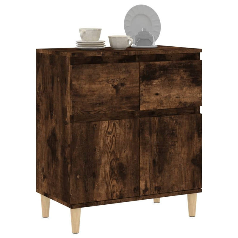 Sideboard Räuchereiche 60x35x70 cm Holzwerkstoff