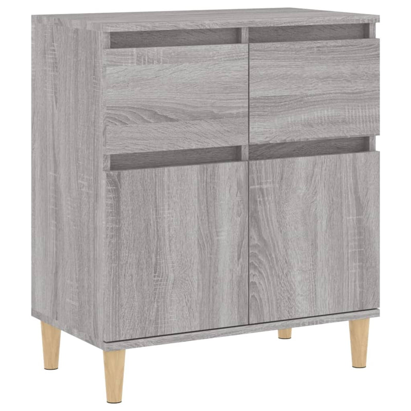 Sideboard Grau Sonoma 60x35x70 cm Holzwerkstoff