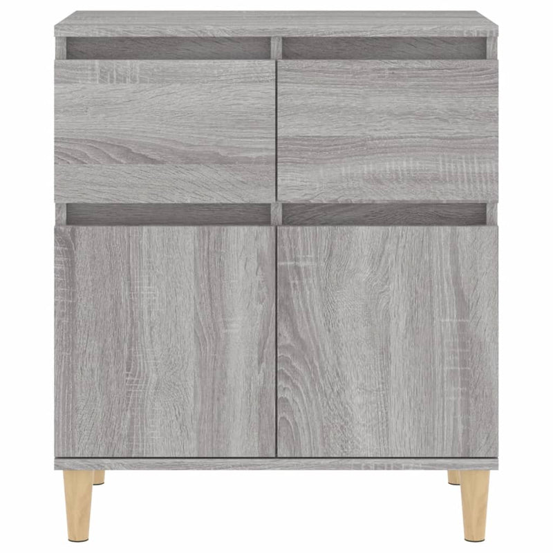 Sideboard Grau Sonoma 60x35x70 cm Holzwerkstoff