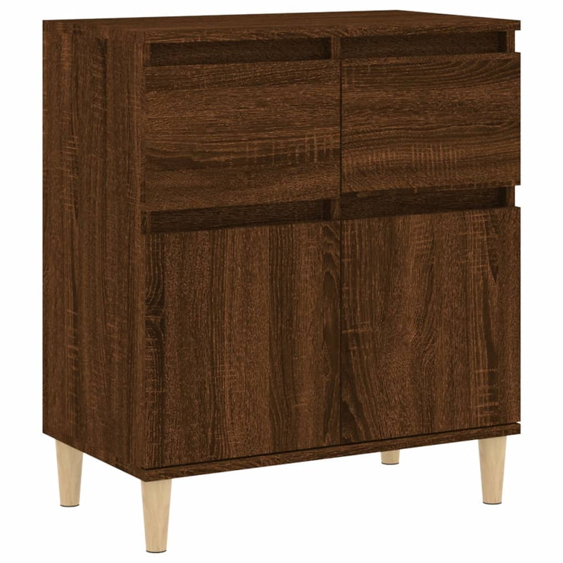 Sideboard Braun Eichen-Optik 60x35x70 cm Holzwerkstoff