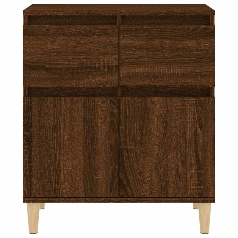 Sideboard Braun Eichen-Optik 60x35x70 cm Holzwerkstoff