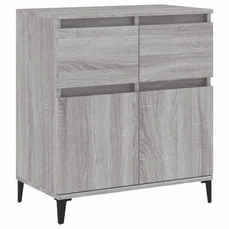 Sideboard Grau Sonoma 60x35x70 cm Holzwerkstoff