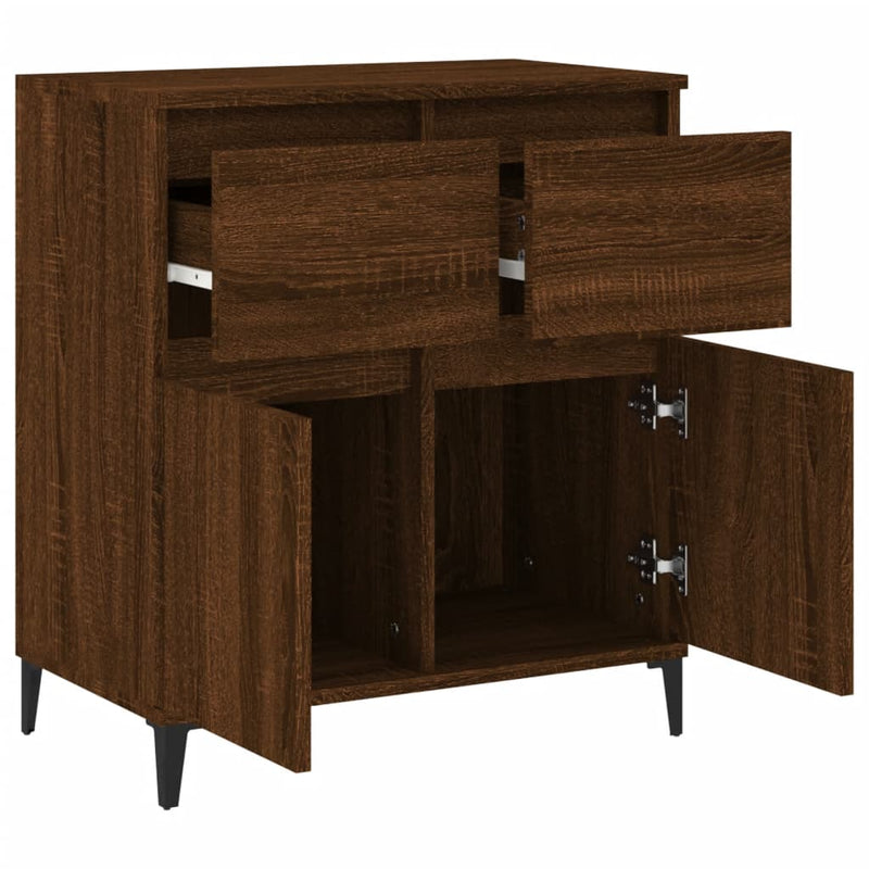 Sideboard Braun Eichen-Optik 60x35x70 cm Holzwerkstoff