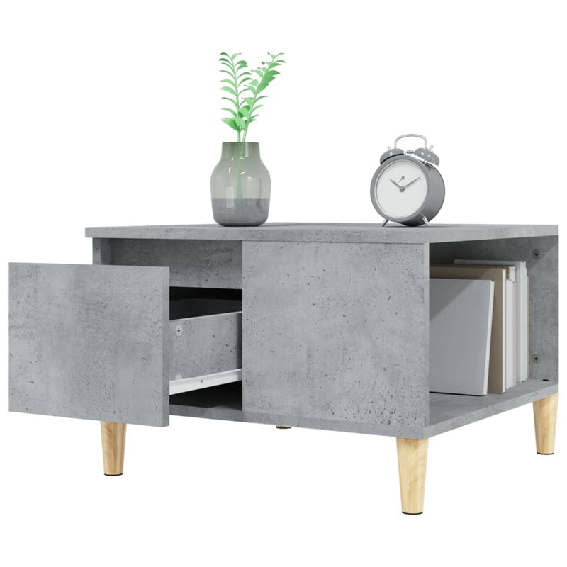 Couchtisch Grau Sonoma 55x55x36,5 cm Holzwerkstoff