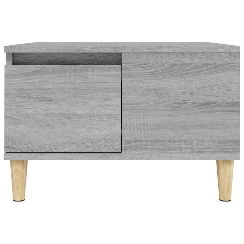 Couchtisch Grau Sonoma 55x55x36,5 cm Holzwerkstoff