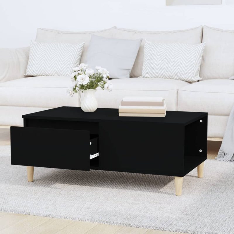 Couchtisch Schwarz 90x50x36,5 cm Holzwerkstoff