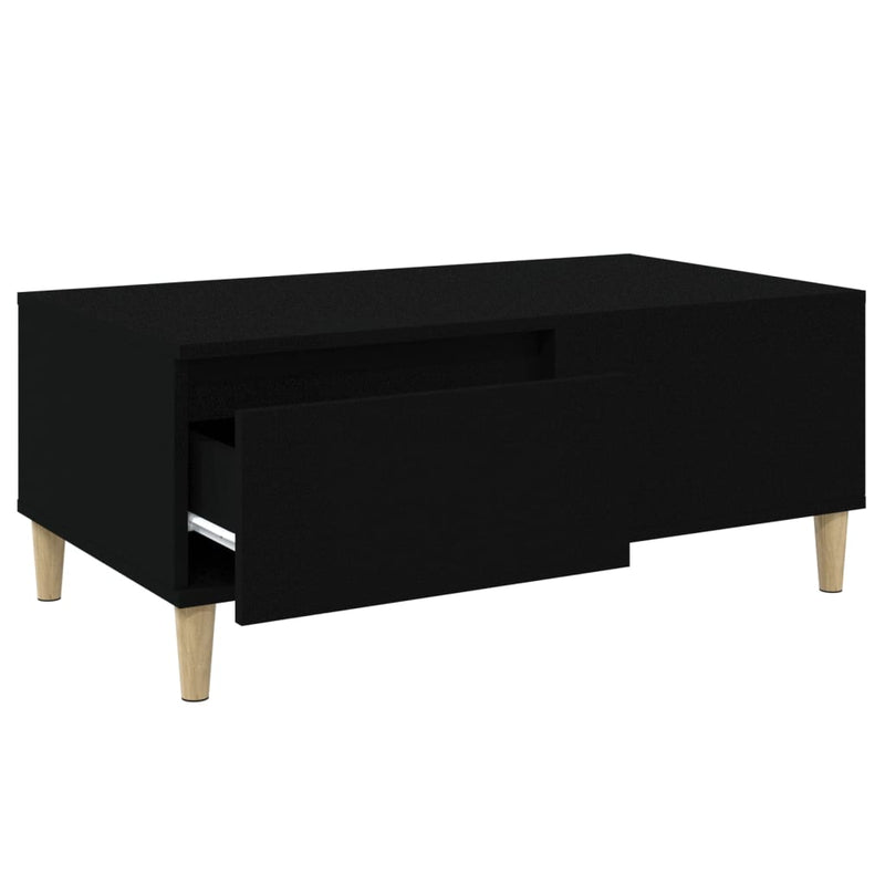 Couchtisch Schwarz 90x50x36,5 cm Holzwerkstoff